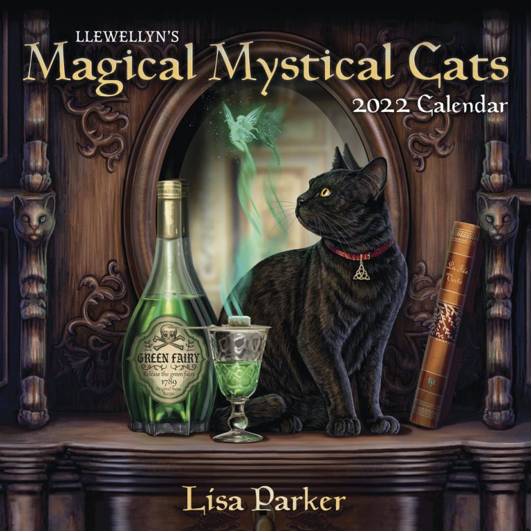 2022 LLEWELLYN MAGICAL MYSTICAL CATS WALL CALENDAR Brumby Sunstate
