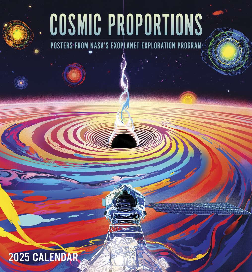 2025 COSMIC PROPORTIONS WALL CALENDAR Brumby Sunstate
