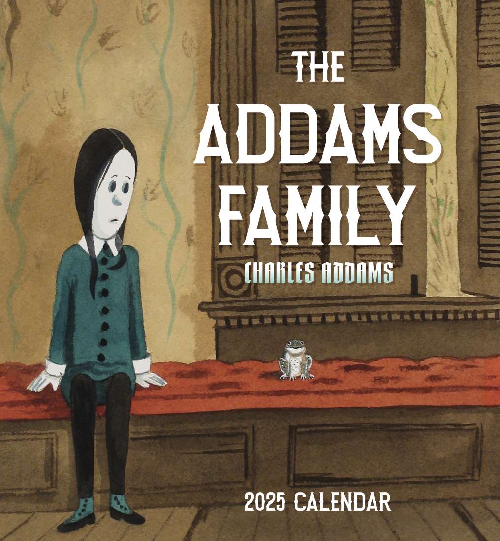 2025 CHARLES ADDAMS THE ADDAMS FAMILY WALL CALENDAR Brumby Sunstate